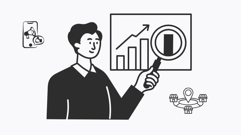 Consultor de posicionamiento web realizando una auditoría de SEO local para optimizar la visibilidad de empresas en búsquedas de 'cerca de mí' y Google Maps.