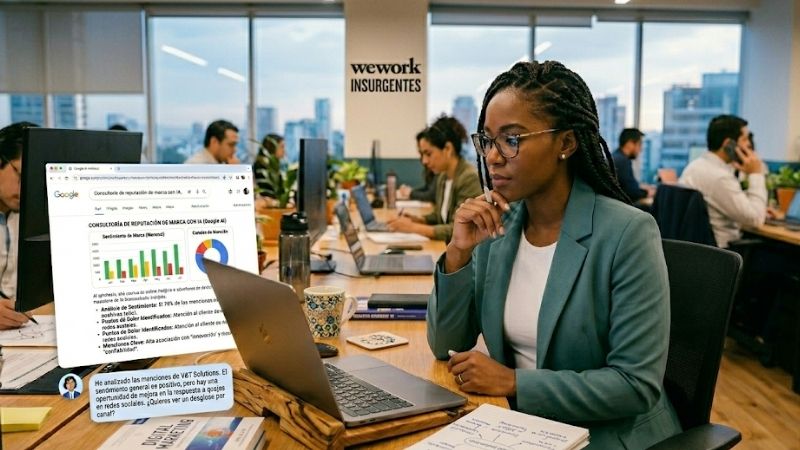 Equipo de trabajo implementando una estrategia de Smarketing para alinear campañas de marketing con el pipeline de ventas reales en B2B.