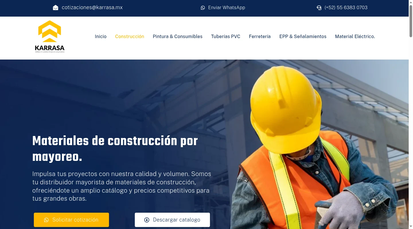 Karrasa: Construcción